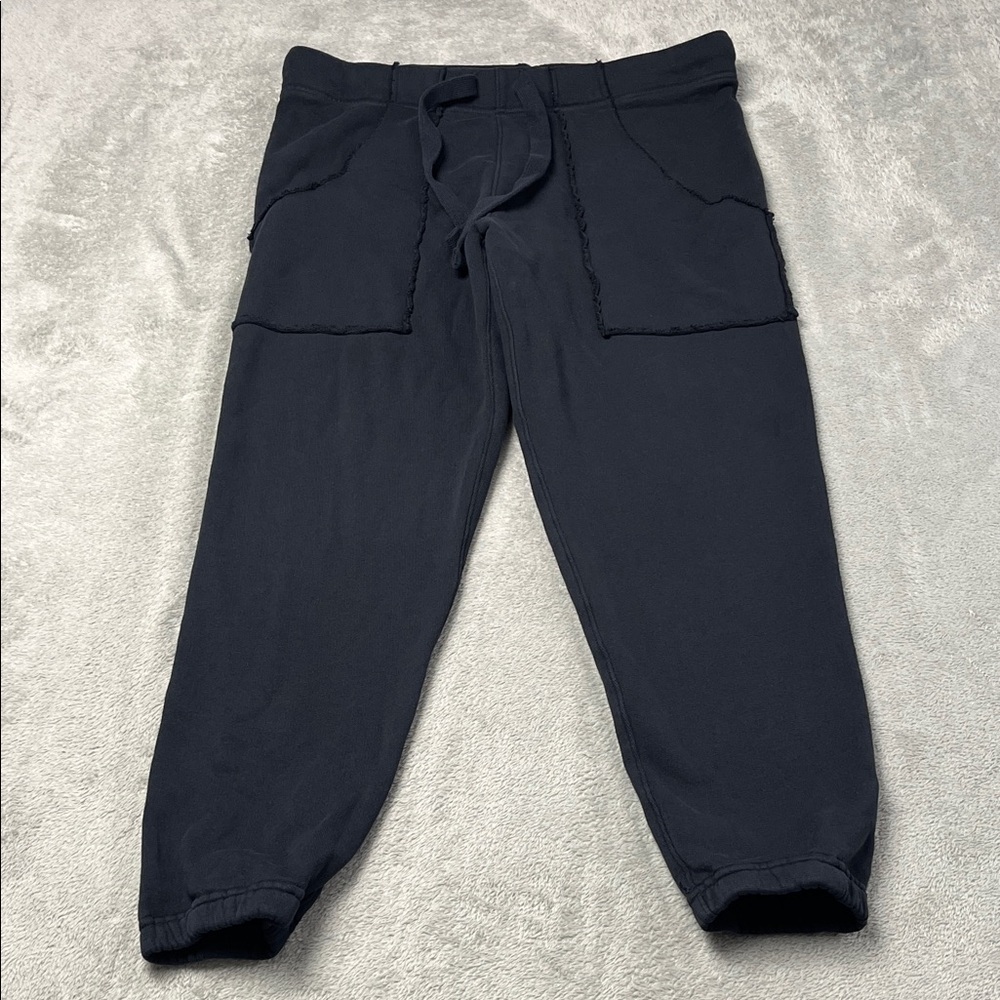 Frank & Eileen M 100% Cotton Blue Jogger Sweatpants Made in USA